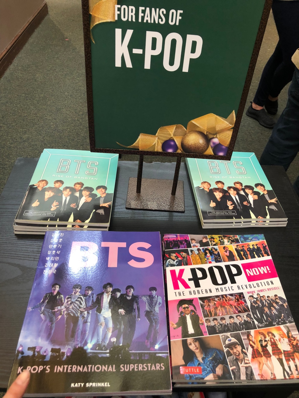 BTS books at Barnes and Noble